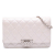 Chanel B Chanel White Ivory Caviar Leather Leather Quilted Caviar Golden Class Wallet On Chain Italy