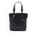 Chanel B Chanel Black Coated Canvas Fabric Small Quilted Paris Biarritz Tote Italy