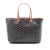 Goyard AB Goyard Black Coated Canvas Fabric Goyardine Saint Louis PM France