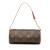 Louis Vuitton AB Louis Vuitton Brown Monogram Canvas Fabric Monogram Papillon Pochette France