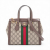 Gucci Ophidia GG Small Striped Canvas 2-Ways Tote Crossbody GG Supreme