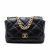 Chanel 19 Maxi Lambskin Leather Matelassè Flap Handbag Black