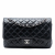 Chanel Classic Double Flap Jumbo Matelassè Caviar Leather Flap Handbag Black