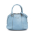 Gucci B Gucci Blue Light Blue Calf Leather Mini Microguccissima Dome Satchel Italy