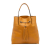 Gucci B Gucci Yellow Mustard Calf Leather Small Horsebit Park Avenue Tote Italy