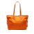 Prada B Prada Orange Nylon Fabric Saffiano Trimmed Tessuto Open Convertible Tote Italy