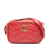 Gucci B Gucci Red Calf Leather Mini GG Marmont Matelasse Crossbody Italy