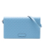 Gucci AB Gucci Blue Light Blue Calf Leather Microguccissima Wallet on Strap Italy