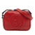 Gucci AB Gucci Red Calf Leather Kids Mini Soho Disco Crossbody Italy