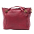 Gucci B Gucci Red Calf Leather Medium Miss GG Satchel Italy