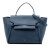 Celine B Celine Blue Calf Leather Mini Grained skin Belt Bag Italy