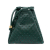 Bottega Veneta Green Mini Lambskin Crystal Embellished Triangle Handbag Italy