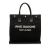 Saint Laurent AB Saint Laurent Black Canvas Fabric Rive Gauche North South Tote Italy