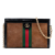 Gucci AB Gucci Brown Suede Leather Small Ophidia Chain Crossbody Italy