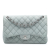 Chanel B Chanel Blue Light Blue Caviar Leather Leather Jumbo Classic Caviar Double Flap Italy