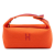 Hermès AB Hermès Orange Dark Orange with Red Dark Red Canvas Fabric Small Toile Bride A Brac Case France