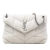 Saint Laurent B Saint Laurent White Nappa Leather Leather Medium Nappa LouLou Puffer Shoulder Bag Italy