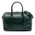 Saint Laurent AB Saint Laurent Green Dark Green Calf Leather Classic Duffle 6 Satchel Italy