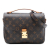 Louis Vuitton B Louis Vuitton Brown Monogram Canvas Fabric Monogram Pochette Metis France