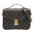 Louis Vuitton B Louis Vuitton Brown Monogram Canvas Fabric Monogram Pochette Metis France