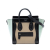 Celine B Celine Brown Beige Calf Leather Nano Tricolor Nubuck and Drummed skin Luggage Tote Italy