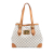 Louis Vuitton B Louis Vuitton White Damier Canvas Fabric Damier Azur Hampstead MM France