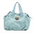 Gucci B Gucci Blue Light Blue Calf Leather Small Guccissima Hysteria Handbag Italy