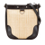 Burberry B Burberry Brown Beige Raffia Natural Material Leather Trimmed Crossbody United Kingdom