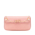 Miu Miu B Miu Miu Pink Goatskin Leather Madras Crystal Studded Clutch Turkey