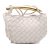 Bottega Veneta AB Bottega Veneta White Lambskin Leather Leather Baby Lambskin Intrecciato Sardine Italy