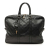 Gucci B Gucci Black Calf Leather Guccissima Business Bag Italy