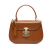 Gucci B Gucci Brown Calf Leather Smooth skin Lady Lock Satchel Italy