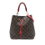 Louis Vuitton AB Louis Vuitton Brown with Red Monogram Canvas Fabric Monogram Braided Neonoe MM France