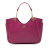 Ferragamo B Ferragamo Purple Magenta Calf Leather Medium Betulla Tote Italy