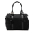Fendi B Fendi Black Canvas Fabric Zucchino Boston Bag Italy