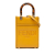 Fendi AB Fendi Yellow Calf Leather Mini Sunshine Shopper Tote Italy