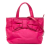 Prada B Prada Pink Nylon Fabric Tessuto Canapa Logo Bow Satchel Italy