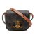 Celine AB Celine Brown Dark Brown Coated Canvas Fabric Mini Triomphe Triomphe Crossbody Italy