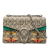 Gucci Brown Medium GG Supreme Embroidered Willow Hill and Butterfly Dionysus Shoulder Bag Italy
