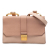 Miu Miu B Miu Miu Brown Nude with Pink Light Pink Goatskin Leather Bicolor Madras Crossbody Italy
