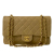 Chanel B Chanel Brown Beige Lambskin Leather Leather Medium Classic Lambskin Double Flap France