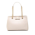 Ferragamo B Ferragamo Brown Light Beige Calf Leather Grained skin Vara Melike Tote Italy