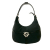 Gucci B Gucci Black Canvas Fabric Reins Hobo Italy