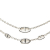 Hermès AB Hermès Silver SV925 / Sterling Silver Metal Sterling Silver Farandole Long Necklace 160 France