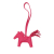 Hermès A Hermès Pink Hot Pink Lambskin Leather Leather Milo Lambskin GriGri Rodeo Bag Charm PM France