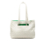 Bottega Veneta B Bottega Veneta White Nappa Leather Leather Medium Nappa Intrecciato East West Slot Tote Italy