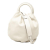 Loewe B LOEWE White Ivory Lambskin Leather Leather Lambskin Bounce Bag Spain