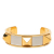 Hermès AB Hermès Gold Gold Plated Metal Medor Stud Bracelet France