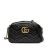 Gucci B Gucci Black Calf Leather Small GG Marmont Matelasse Crossbody Italy