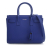 Saint Laurent AB Saint Laurent Blue Calf Leather Nano Sac De Jour Satchel Italy